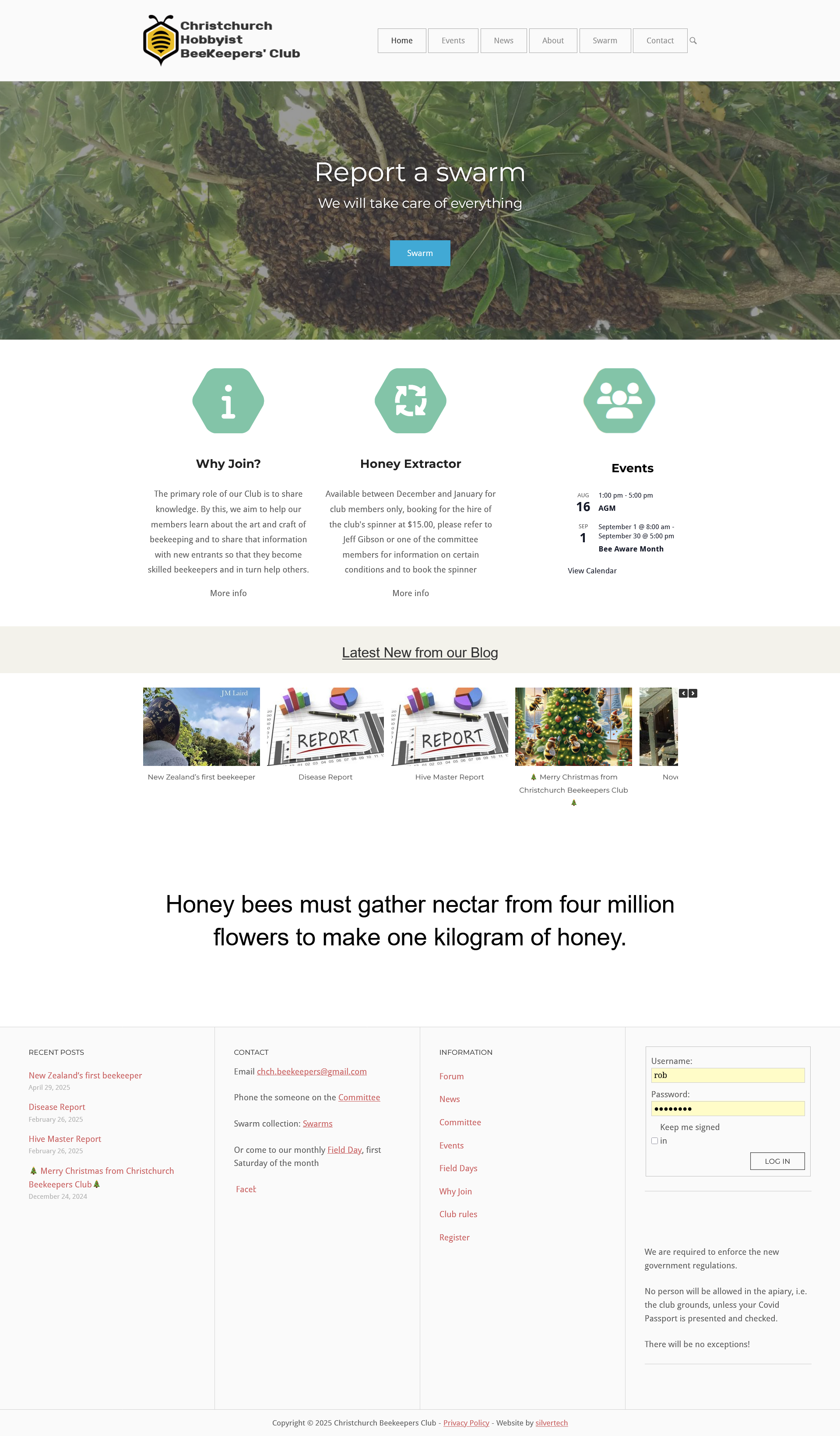 Christchurch Beekeepers Club